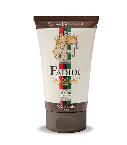 Fadidi Cream Deodorant - CoCo Nuts 3.5 oz.