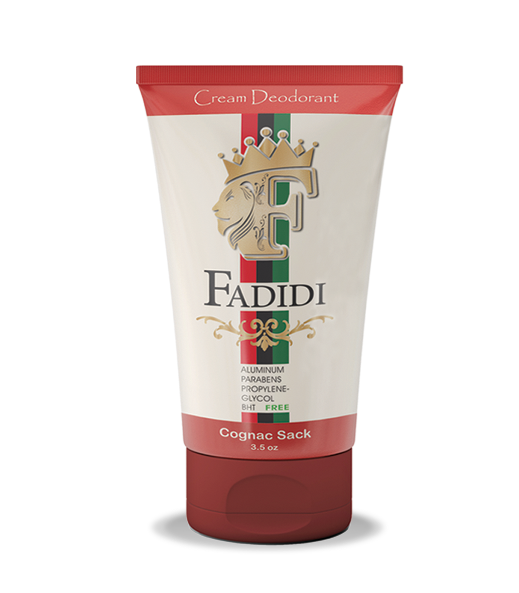 Fadidi Cream Deodorant - Cognac Sack -  3.5 oz.