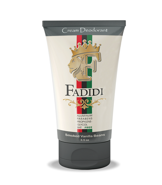 Fadidi Cream Deodorant - Smoked Vanilla Beans 3.5 oz.